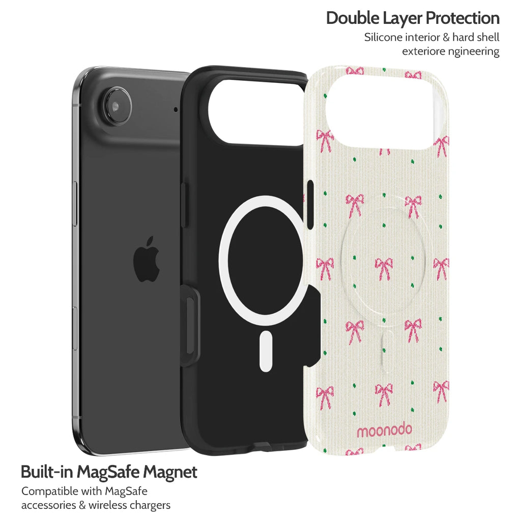 Rosy Ribbon - iPhone 17 Air Case