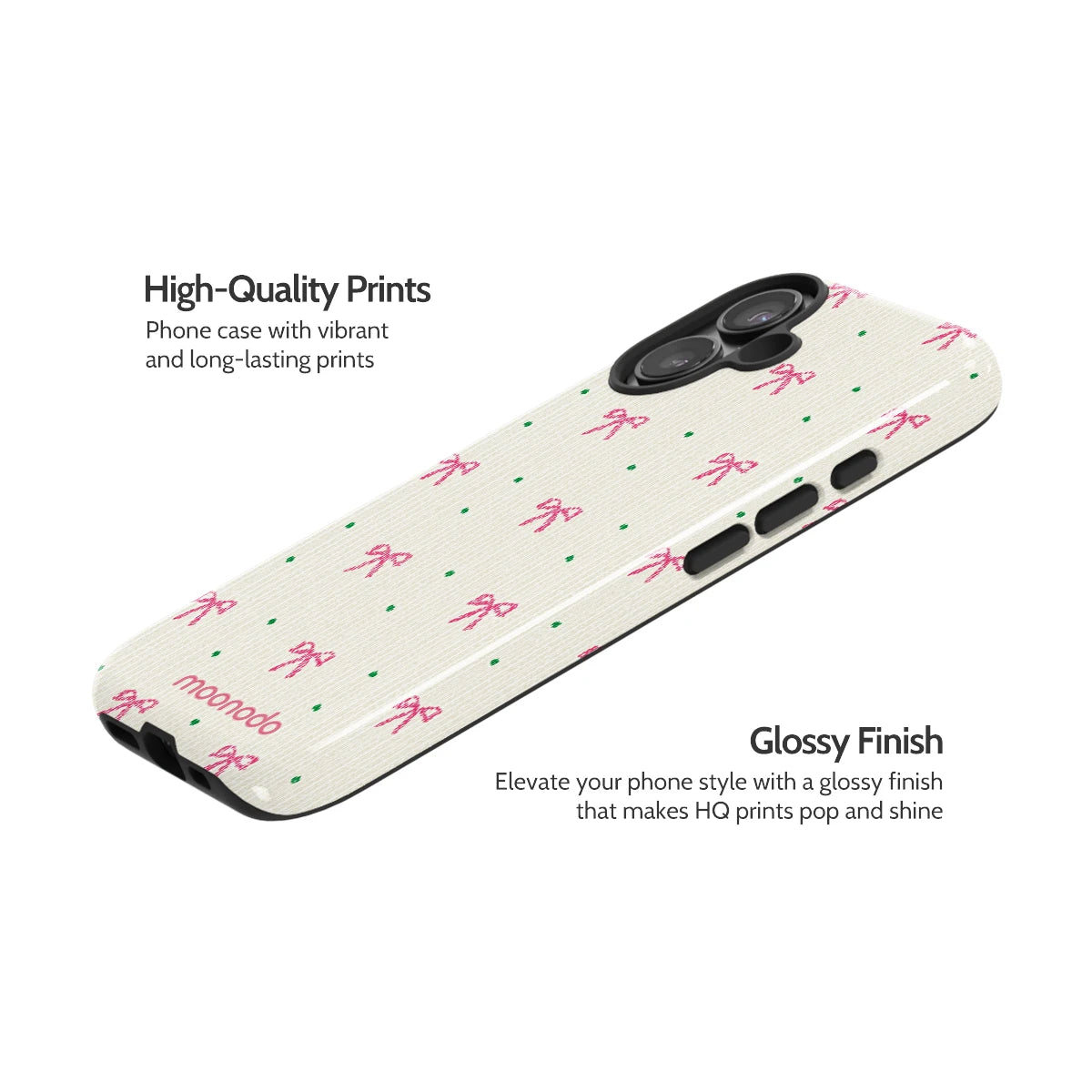Rosy Ribbon - iPhone 17 Case