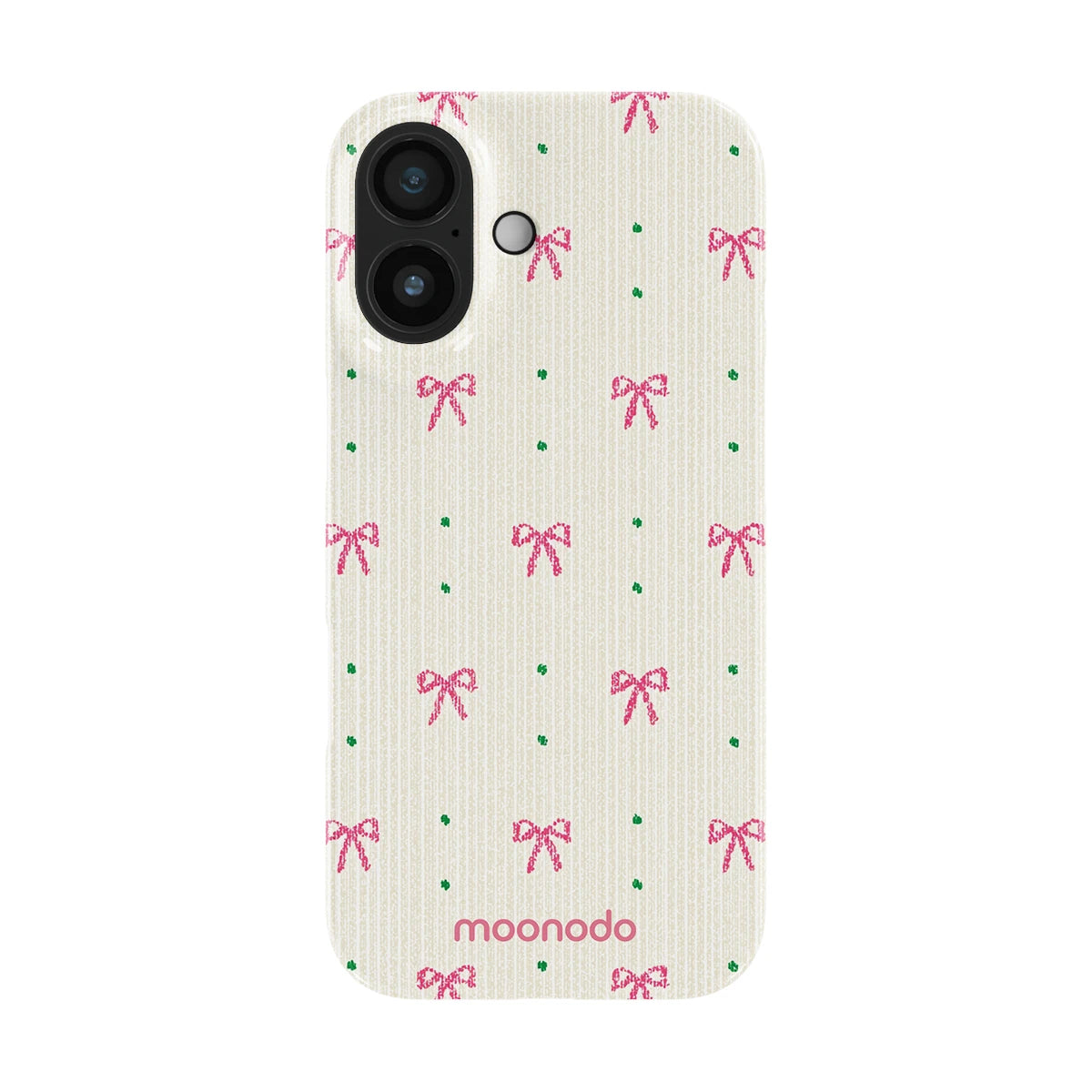 Rosy Ribbon - iPhone 17 Case