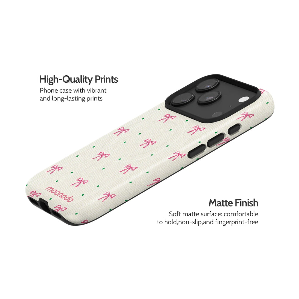 Rosy Ribbon - iPhone 17 Pro Case