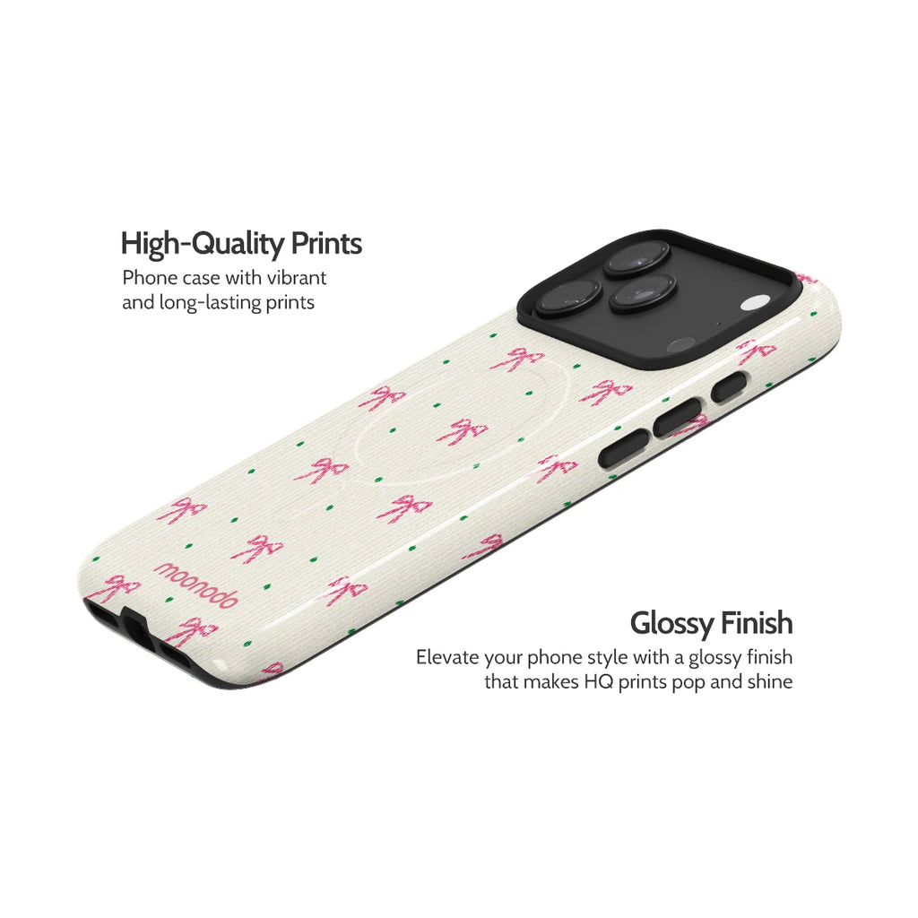Rosy Ribbon - iPhone 17 Pro Max Case