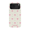 Rosy Ribbon - iPhone 18 Pro Max Case