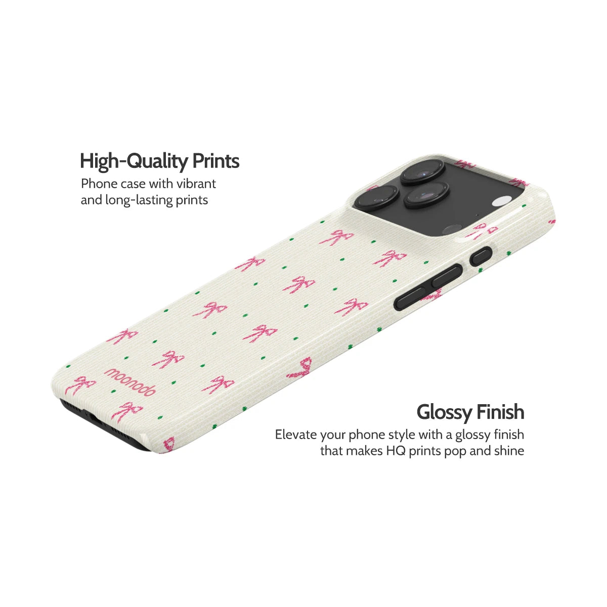 Rosy Ribbon - iPhone 18 Pro Max Case