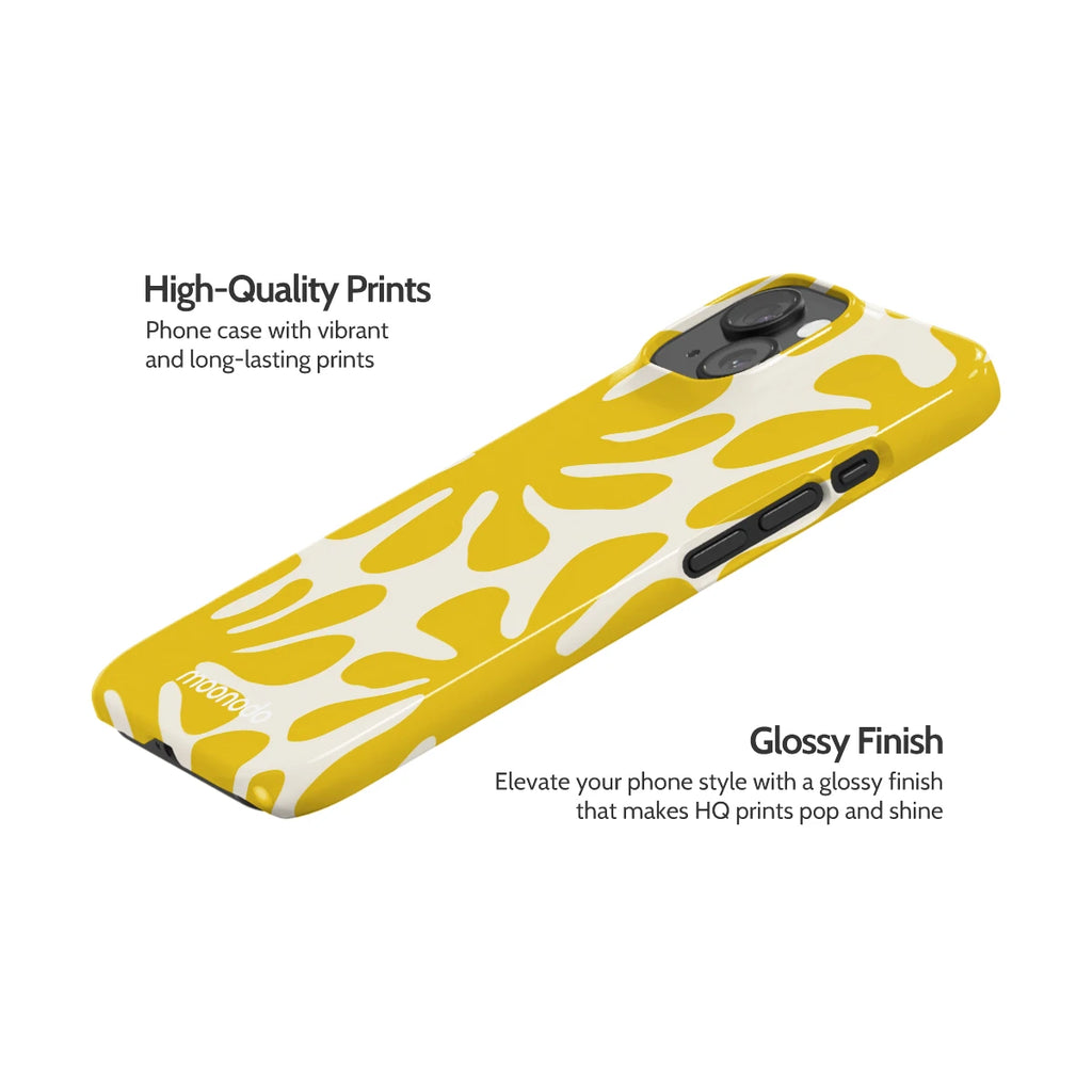 Saffron Solstice - iPhone 15 Case