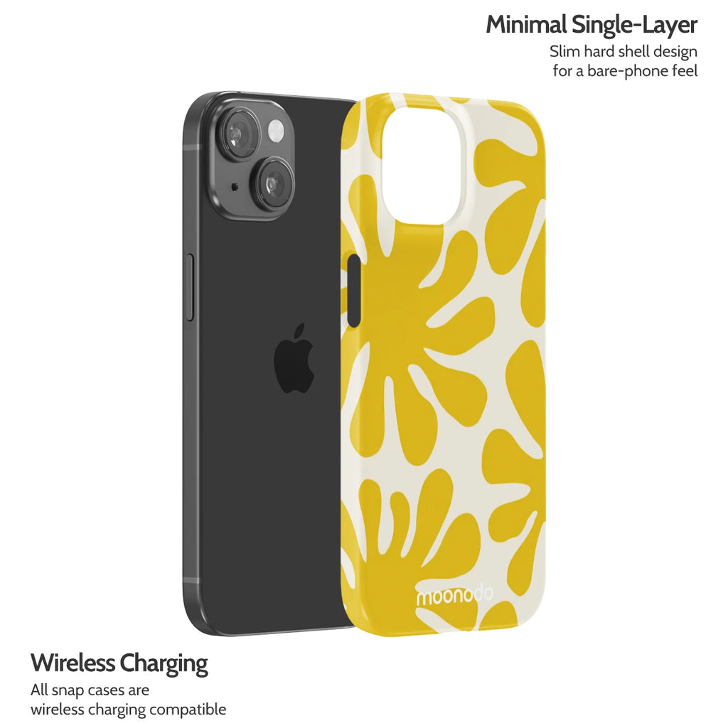 Saffron Solstice - iPhone 15 Case