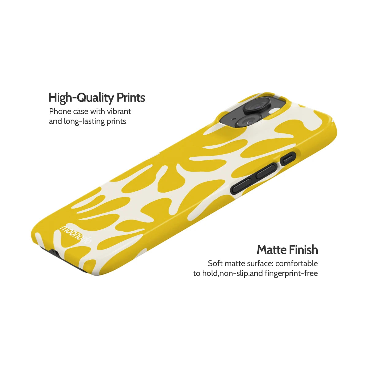 Saffron Solstice - iPhone 15 Case