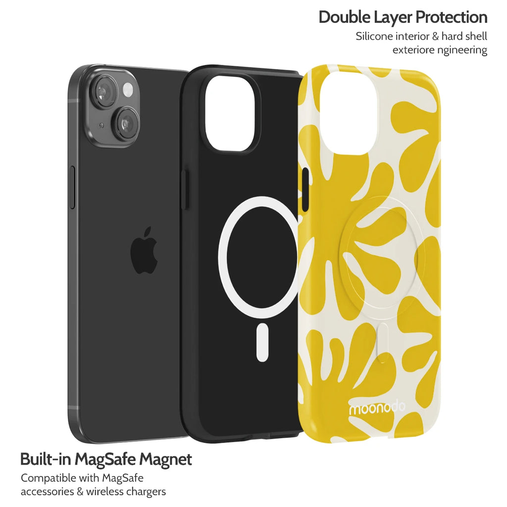 Saffron Solstice - iPhone 15 Plus Case