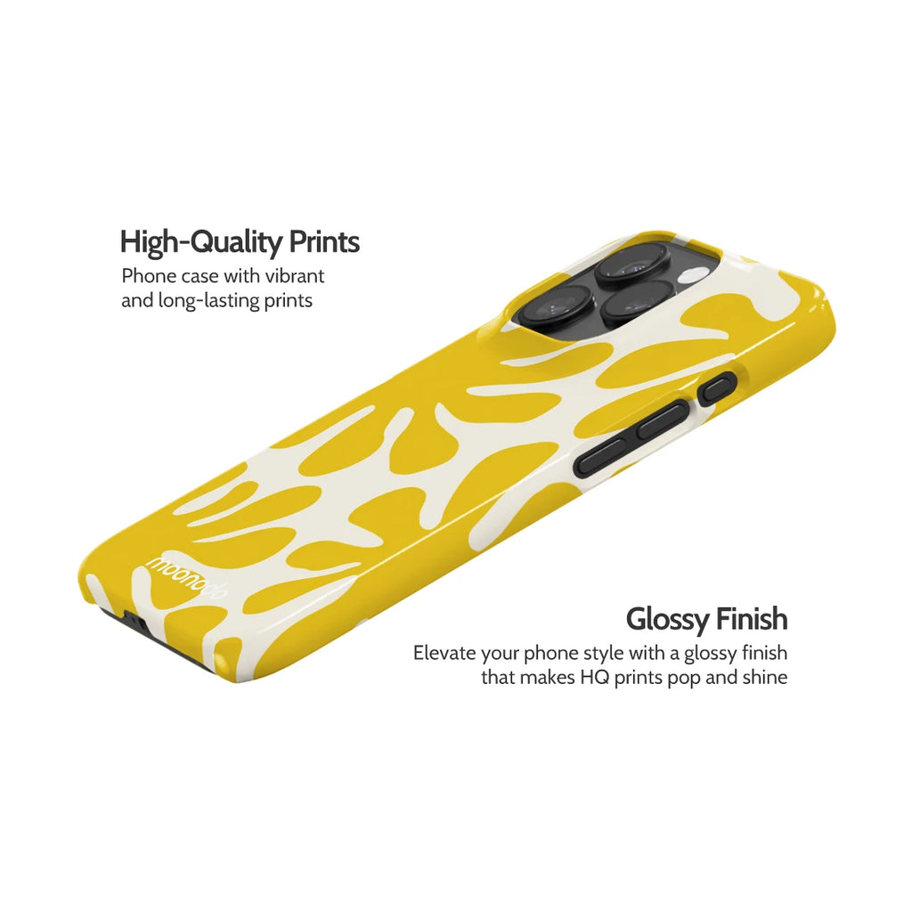 Saffron Solstice - iPhone 15 Pro Case