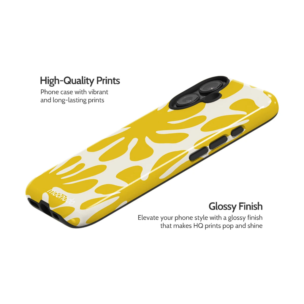 Saffron Solstice - iPhone 16 Case