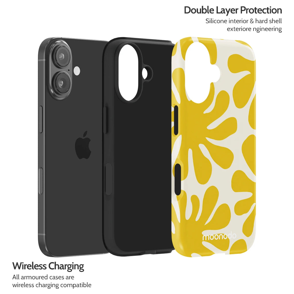 Saffron Solstice - iPhone 16 Case