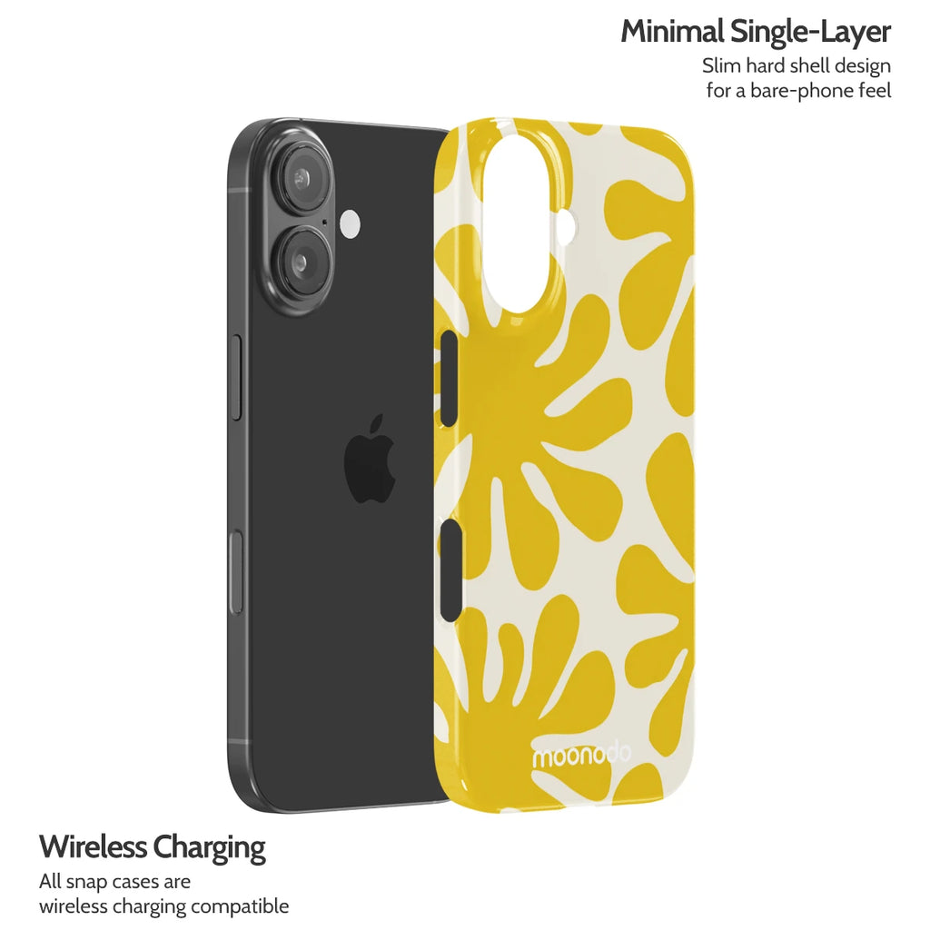 Saffron Solstice - iPhone 16 Case