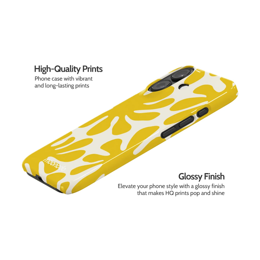 Saffron Solstice - iPhone 16 Case