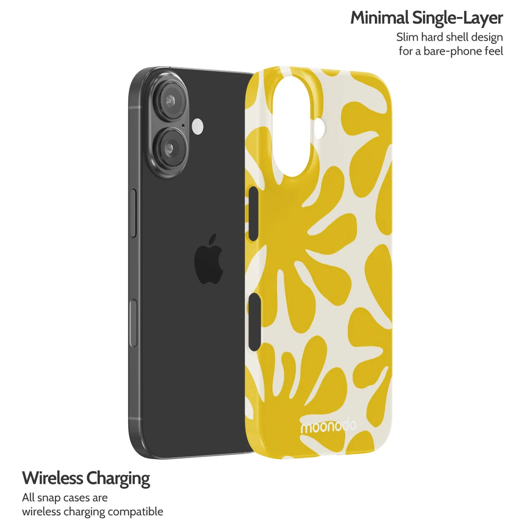 Saffron Solstice - iPhone 16 Case