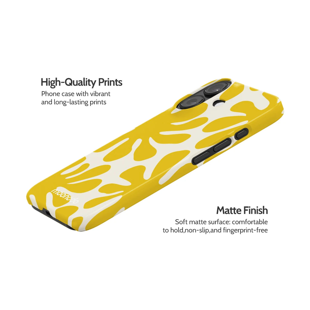 Saffron Solstice - iPhone 16 Case