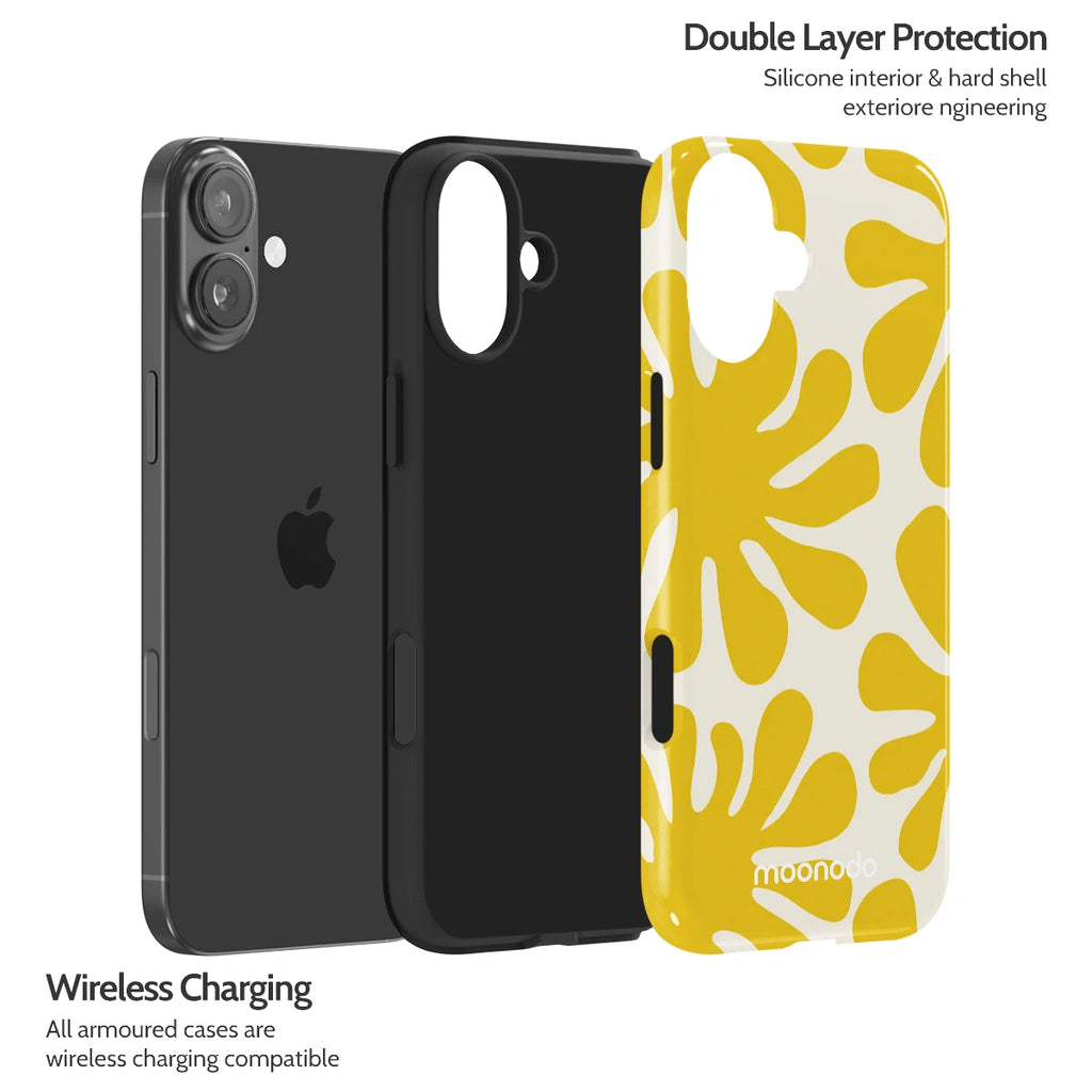 Saffron Solstice - iPhone 16 Plus Case