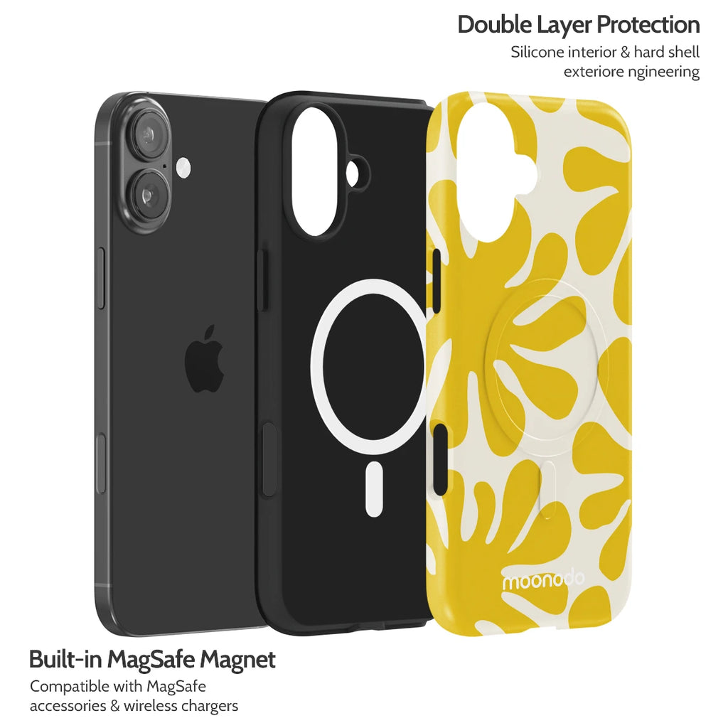 Saffron Solstice - iPhone 16 Plus Case