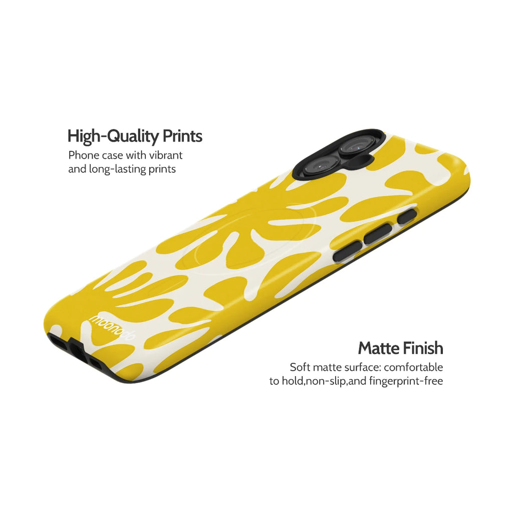 Saffron Solstice - iPhone 16 Plus Case