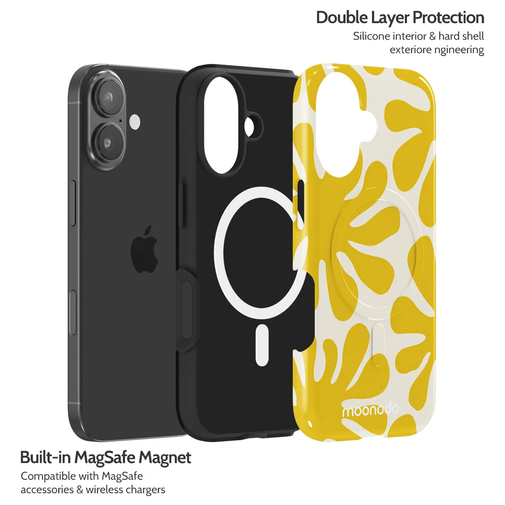 Saffron Solstice - iPhone 17 Case