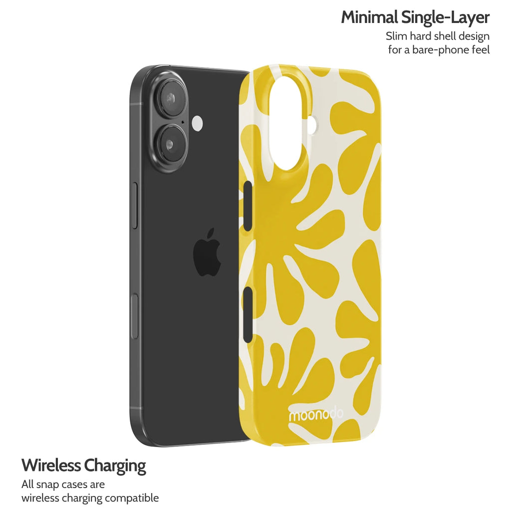 Saffron Solstice - iPhone 17 Case