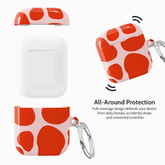 Scarlet Pulse - AirPods 1 & 2 Case