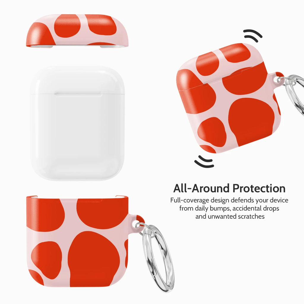 Scarlet Pulse - AirPods 1 & 2 Case