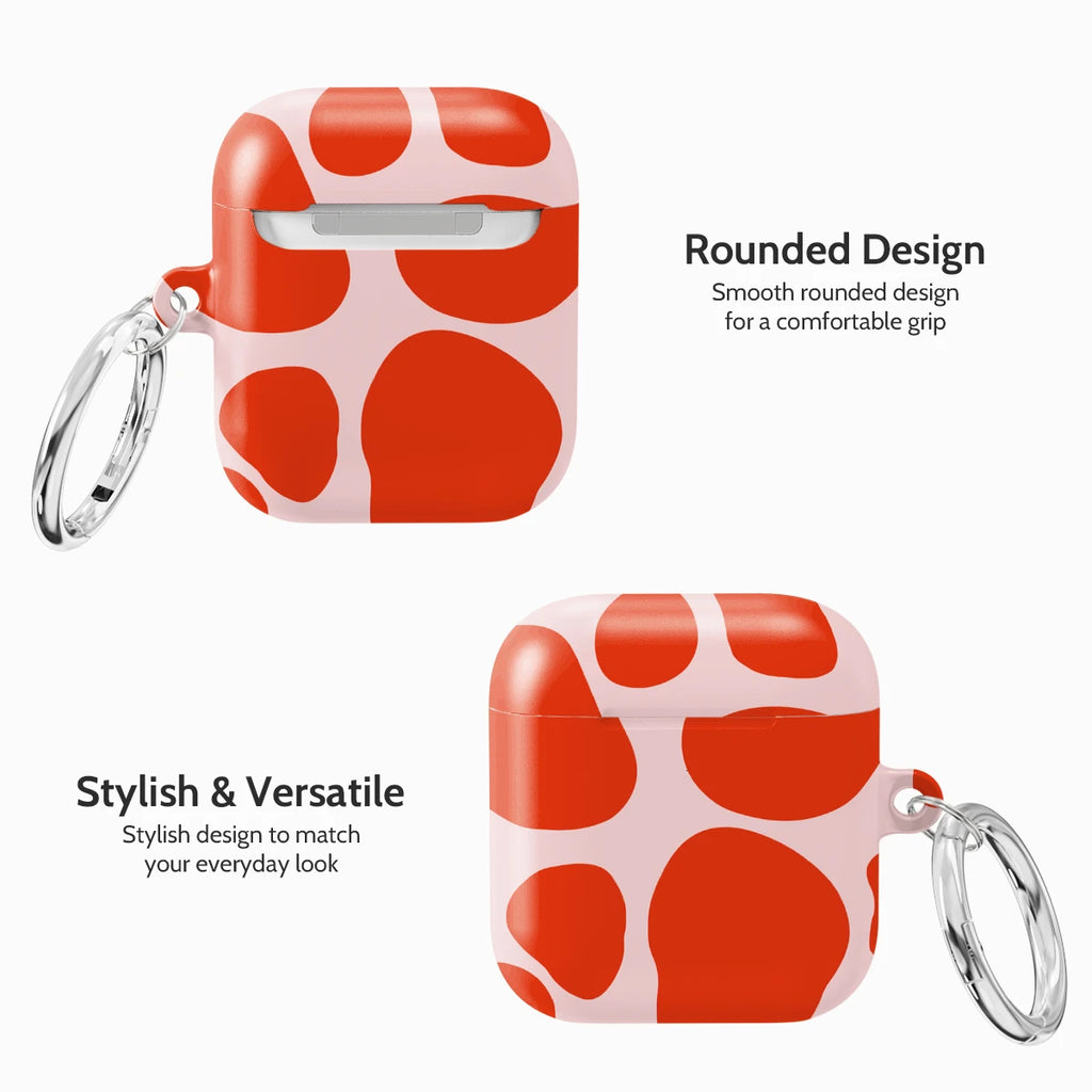 Scarlet Pulse - AirPods 1 & 2 Case