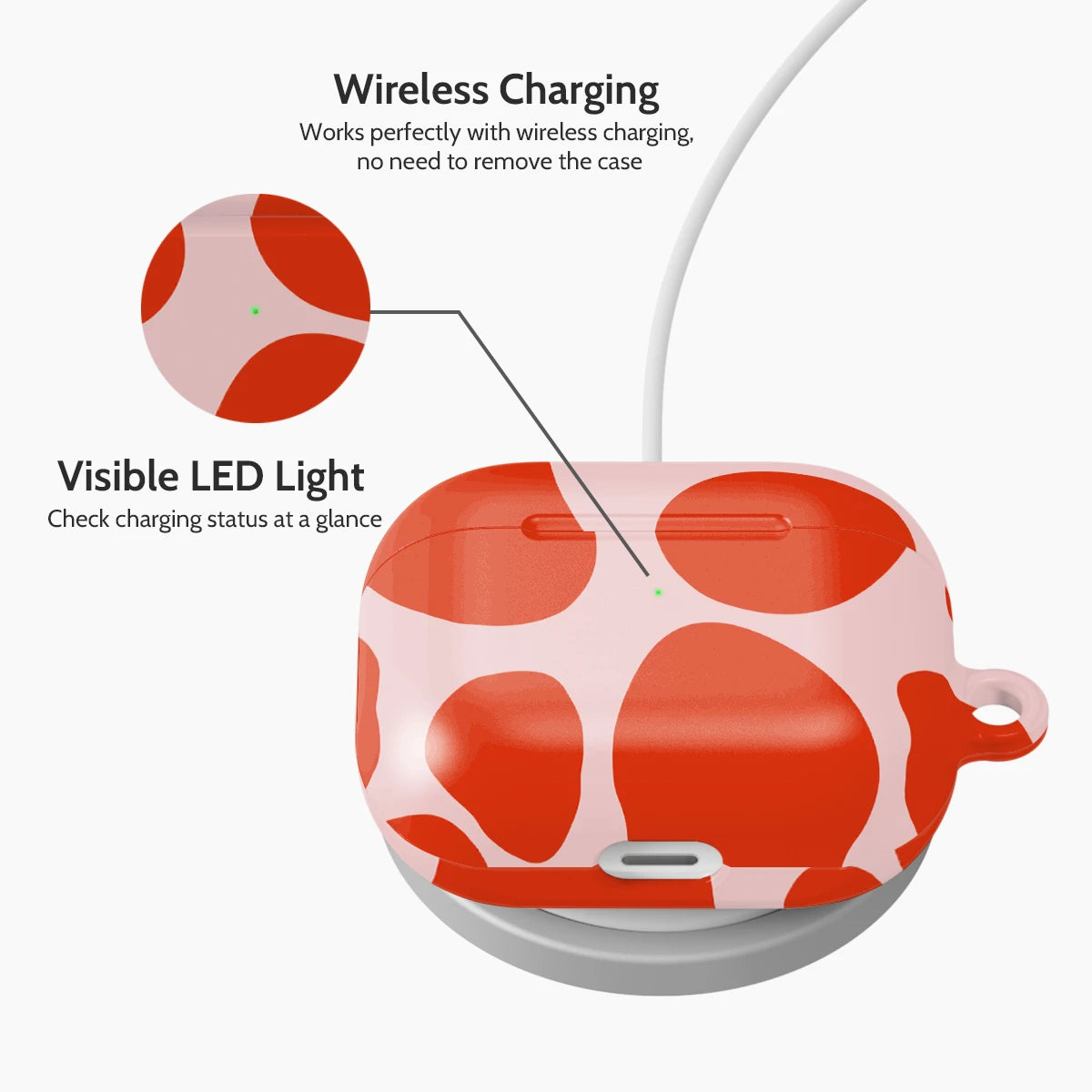 Scarlet Pulse - AirPods 3 Case
