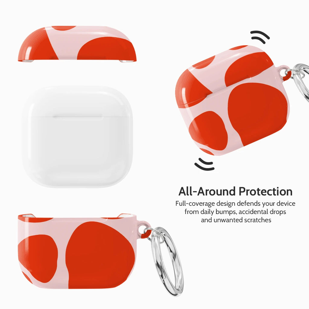 Scarlet Pulse - AirPods 4 Case