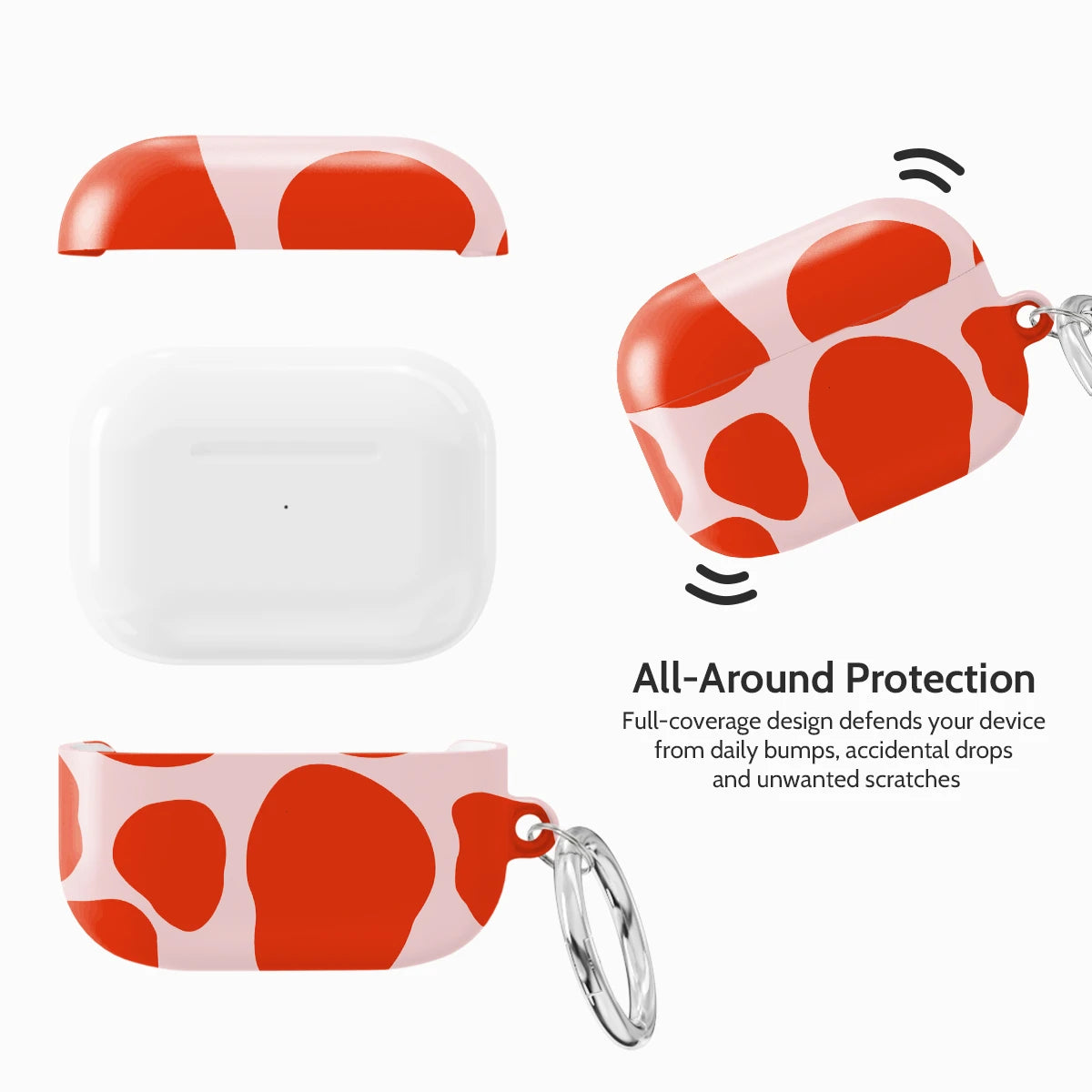 Scarlet Pulse - AirPods Pro 1 Case