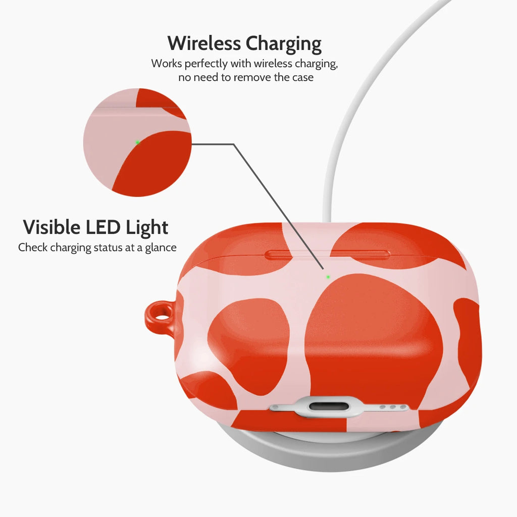 Scarlet Pulse - AirPods Pro 3 Case