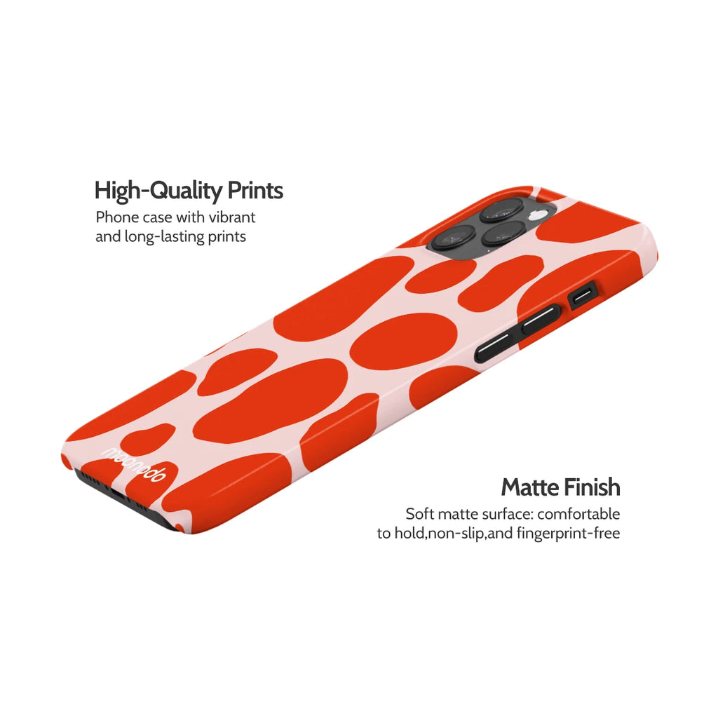 Scarlet Pulse - iPhone 12 Pro Case