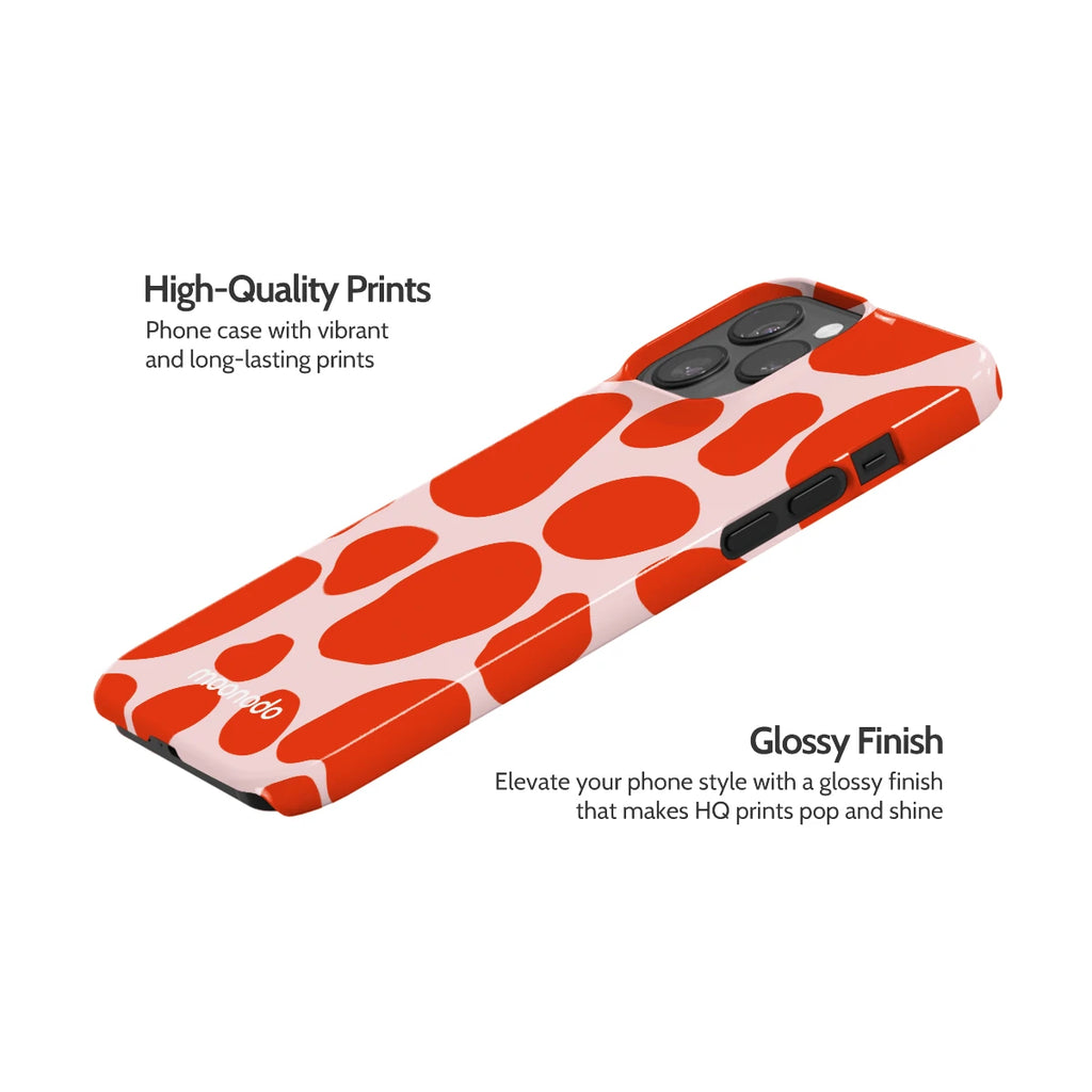 Scarlet Pulse - iPhone 13 Pro Max Case