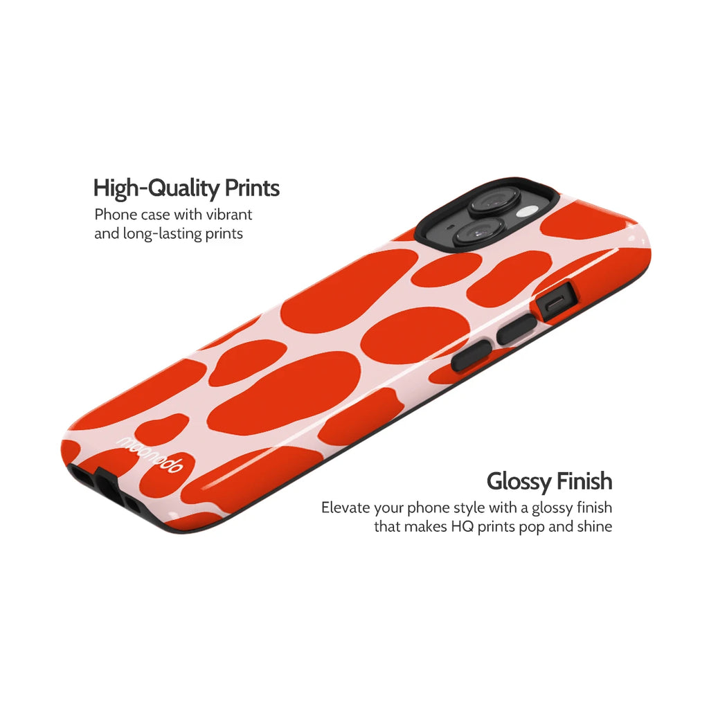 Scarlet Pulse - iPhone 14 Case