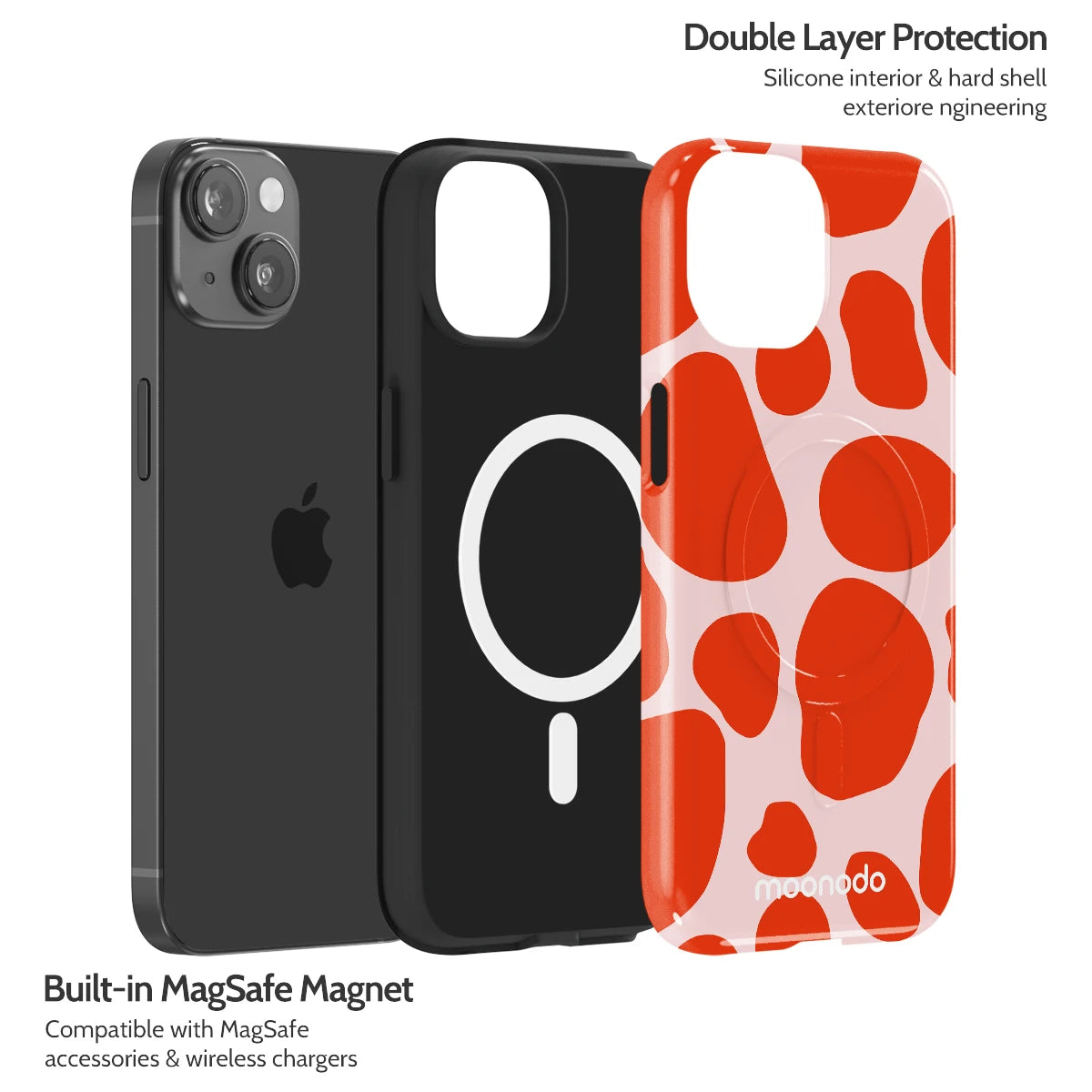 Scarlet Pulse - iPhone 14 Case