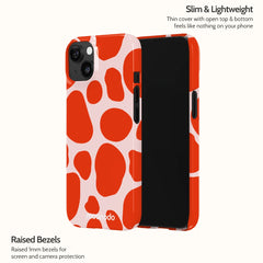 Scarlet Pulse - iPhone 14 Case