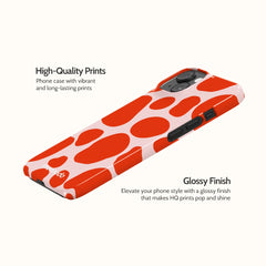 Scarlet Pulse - iPhone 14 Case