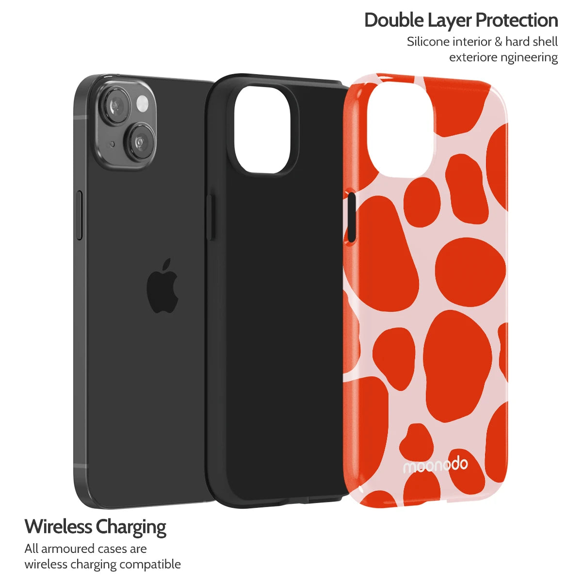 Scarlet Pulse - iPhone 14 Plus Case