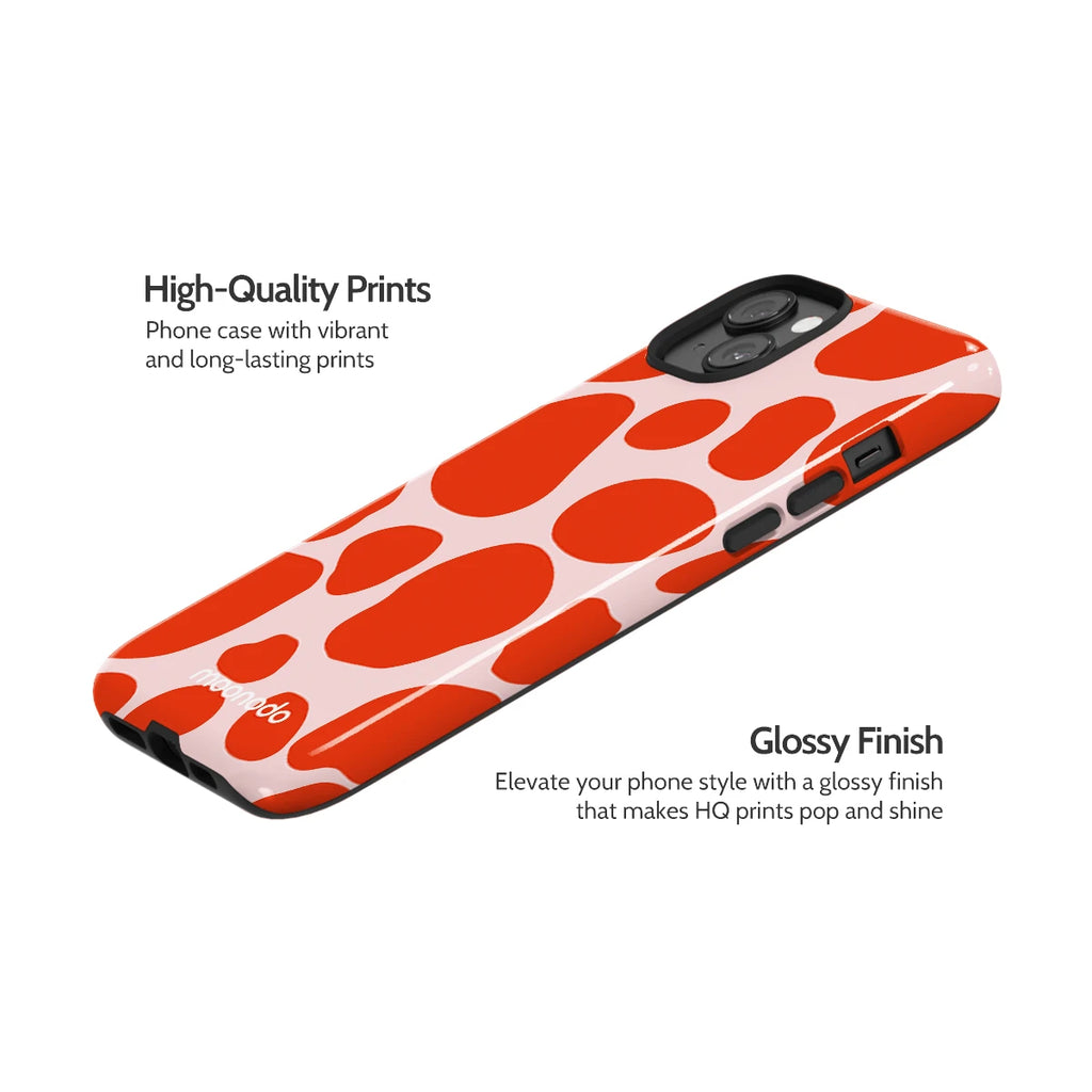 Scarlet Pulse - iPhone 14 Plus Case