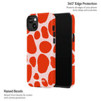 Scarlet Pulse - iPhone 14 Plus Case