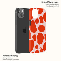 Scarlet Pulse - iPhone 14 Plus Case