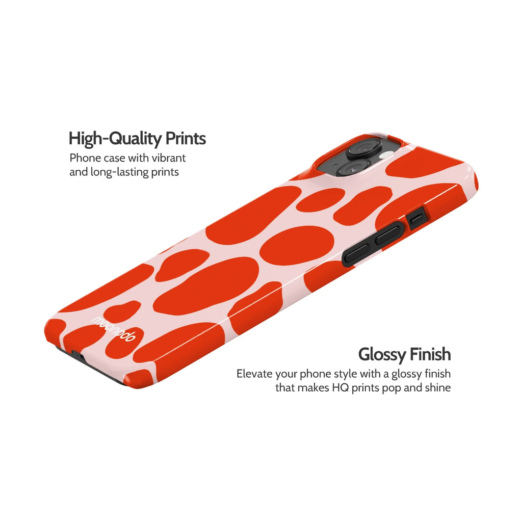 Scarlet Pulse - iPhone 14 Plus Case