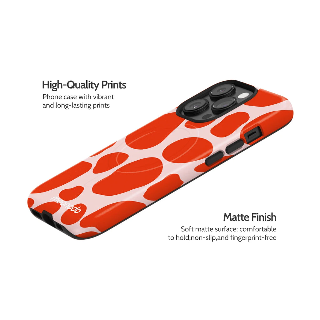 Scarlet Pulse - iPhone 14 Pro Case