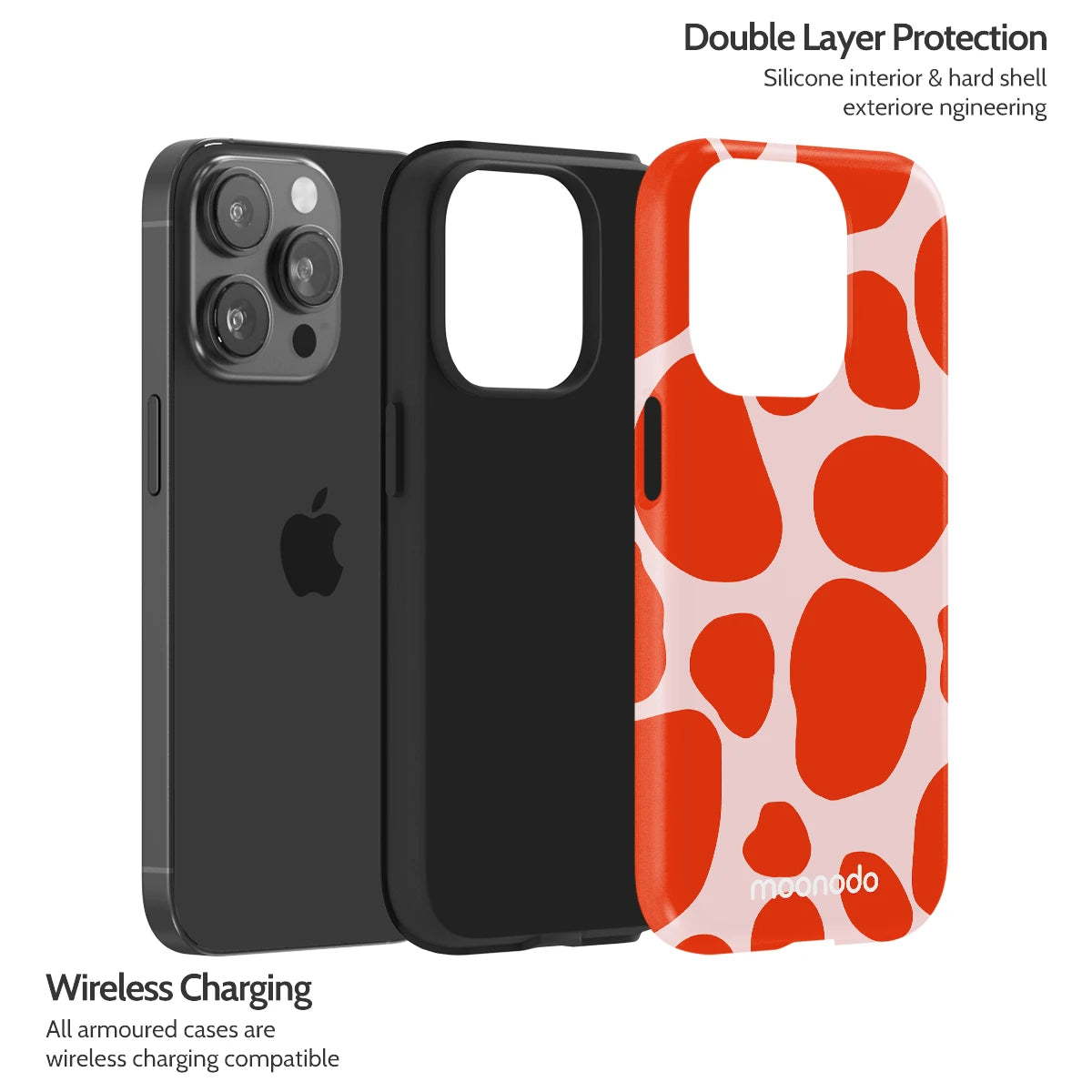 Scarlet Pulse - iPhone 14 Pro Case