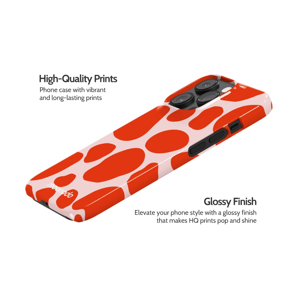 Scarlet Pulse - iPhone 14 Pro Case