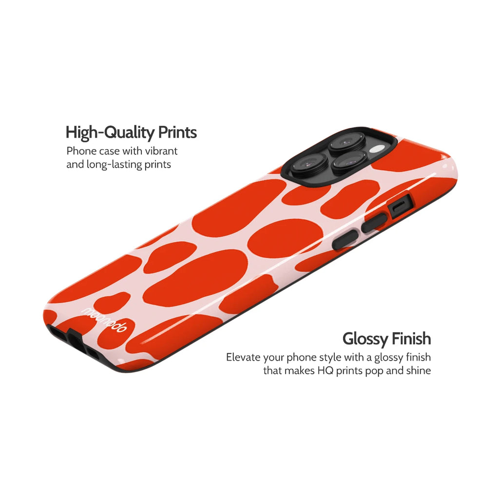 Scarlet Pulse - iPhone 14 Pro Max Case