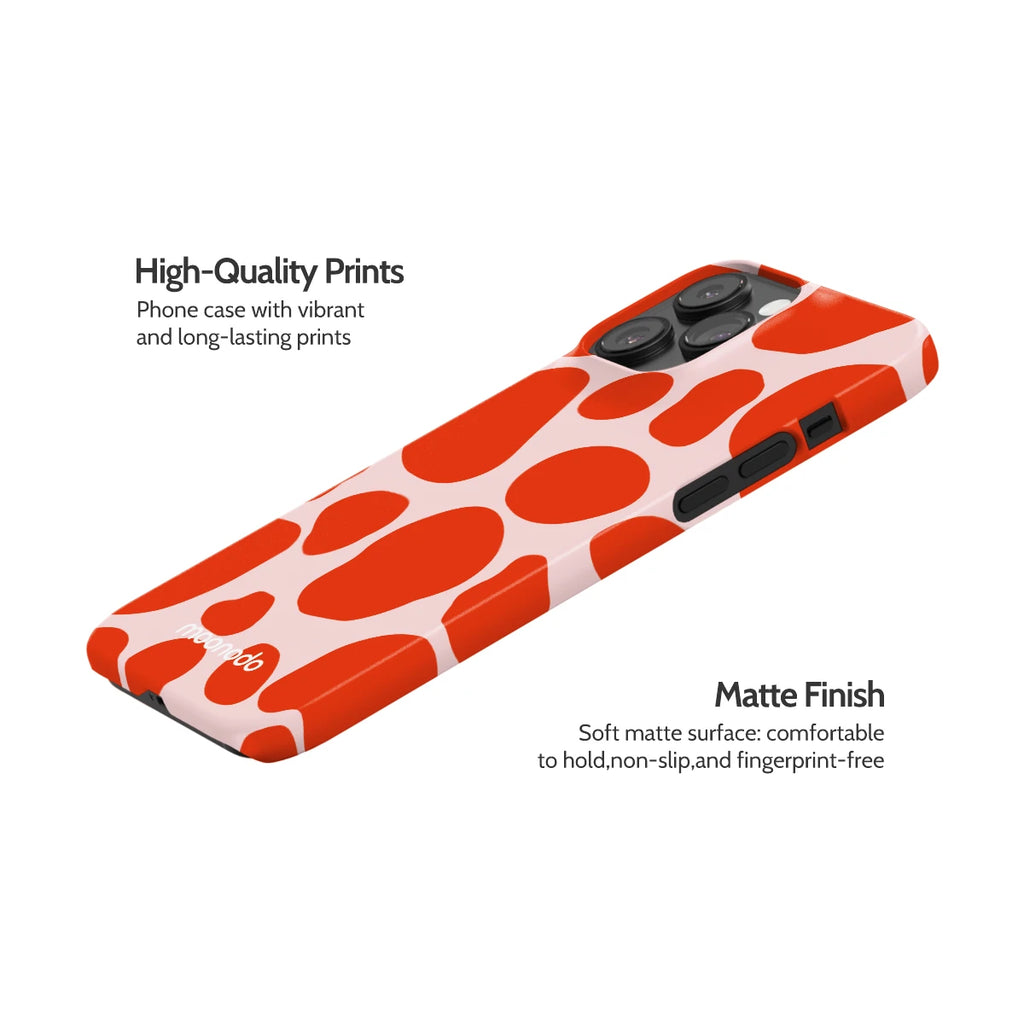 Scarlet Pulse - iPhone 14 Pro Max Case