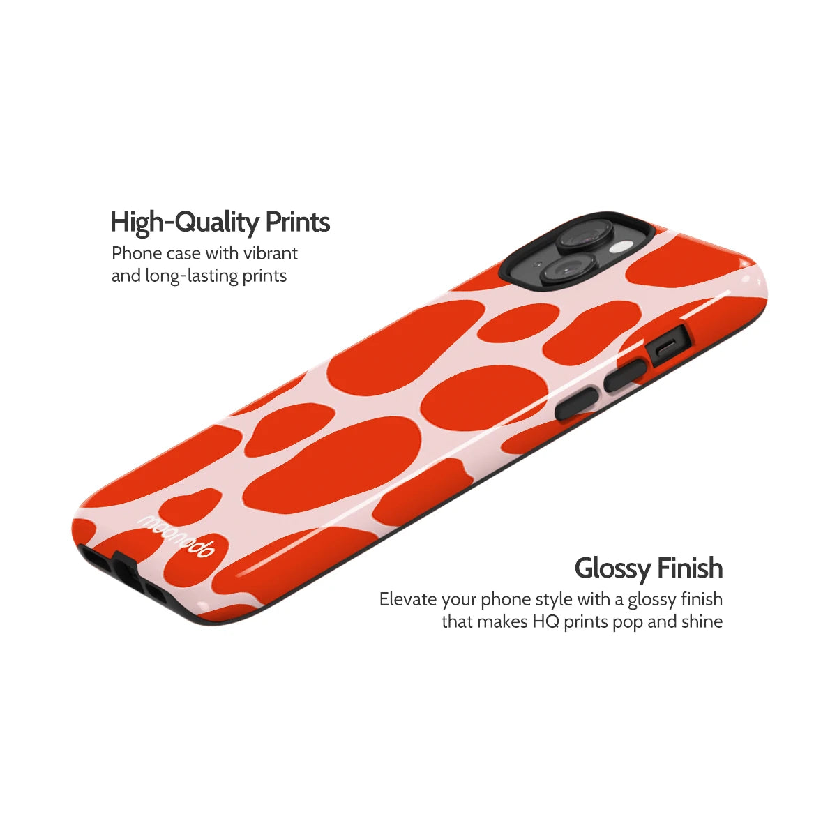 Scarlet Pulse - iPhone 15 Plus Case