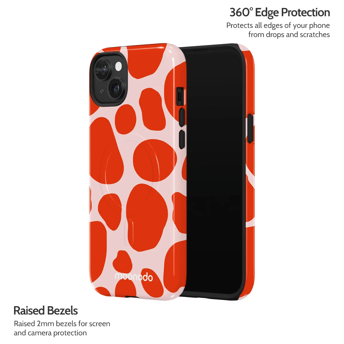 Scarlet Pulse - iPhone 15 Plus Case