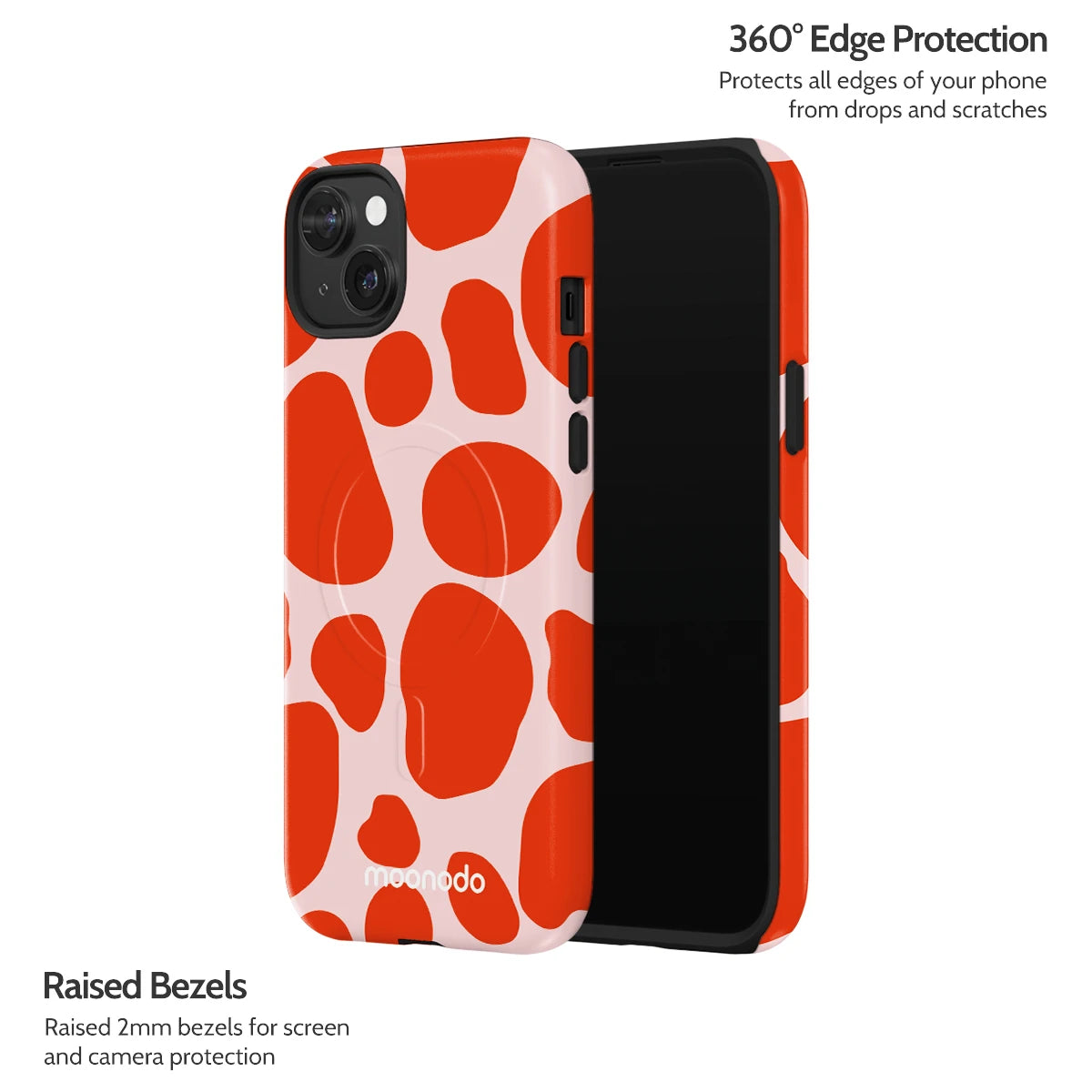 Scarlet Pulse - iPhone 15 Plus Case
