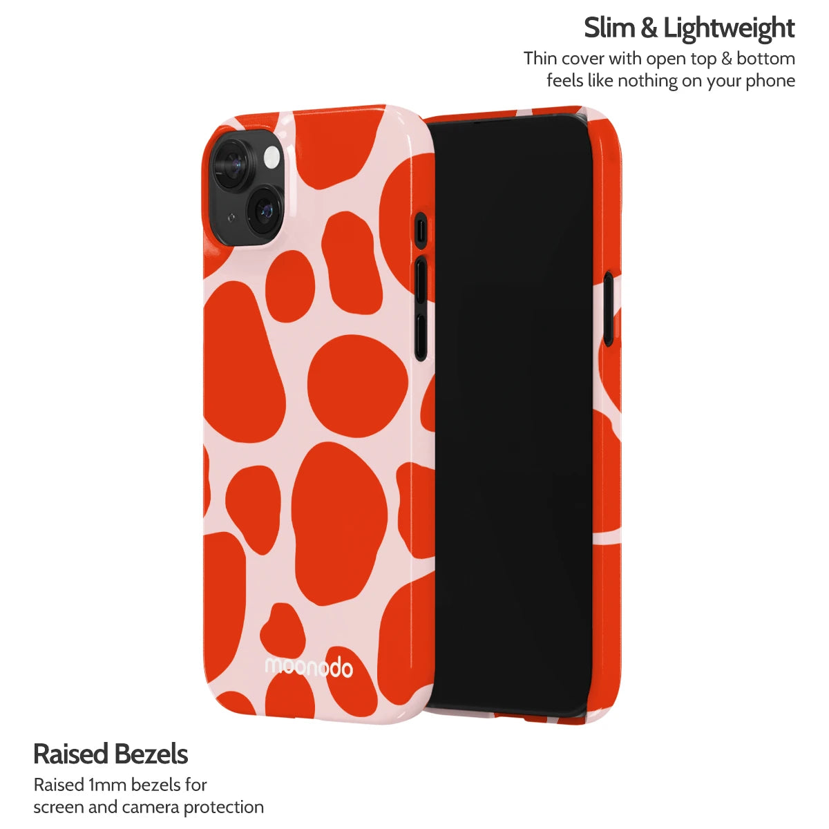 Scarlet Pulse - iPhone 15 Plus Case
